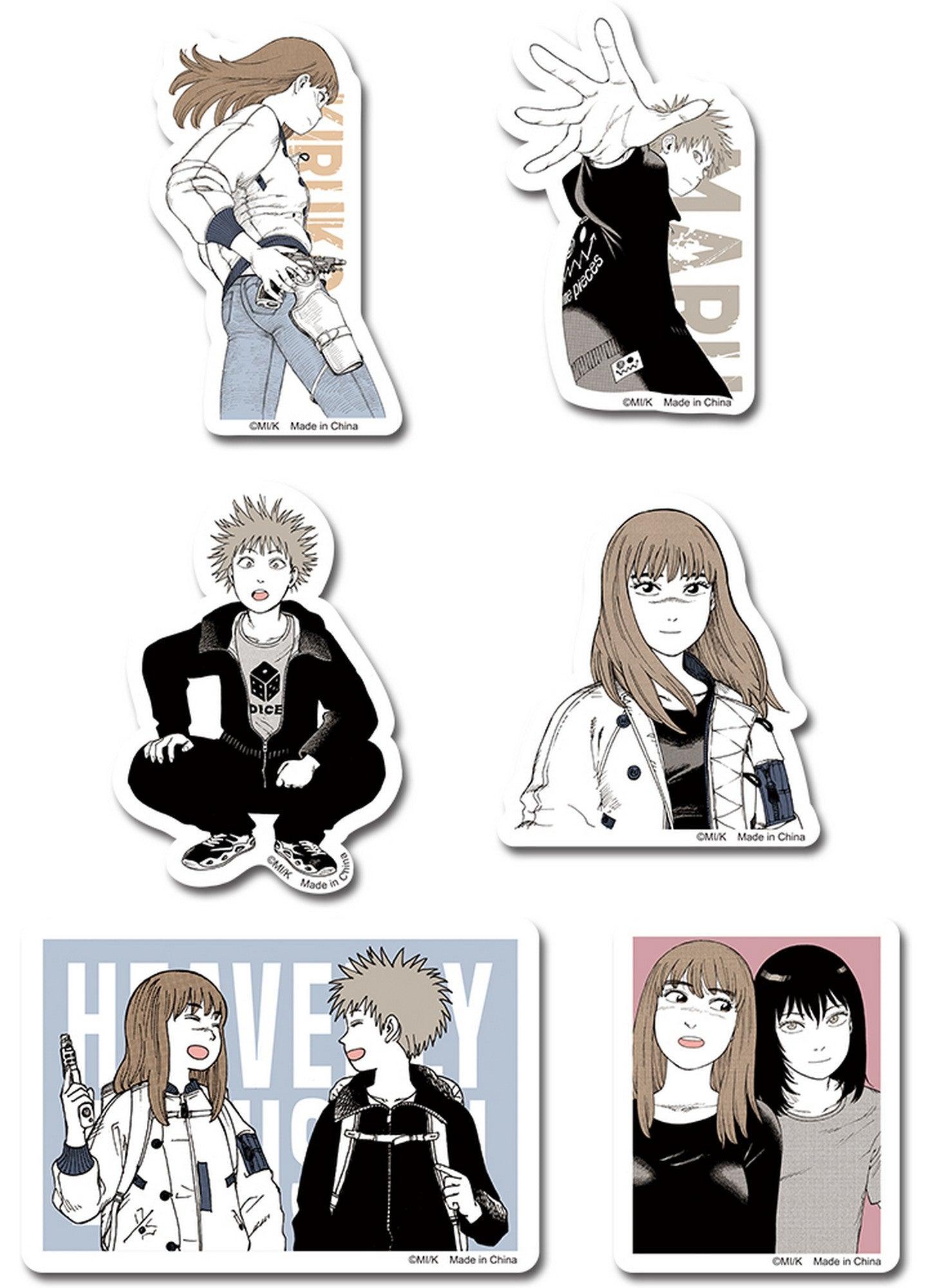 Heavenly Delusion (Manga) - Kiruko & Maru Die-Cut Sticker Set